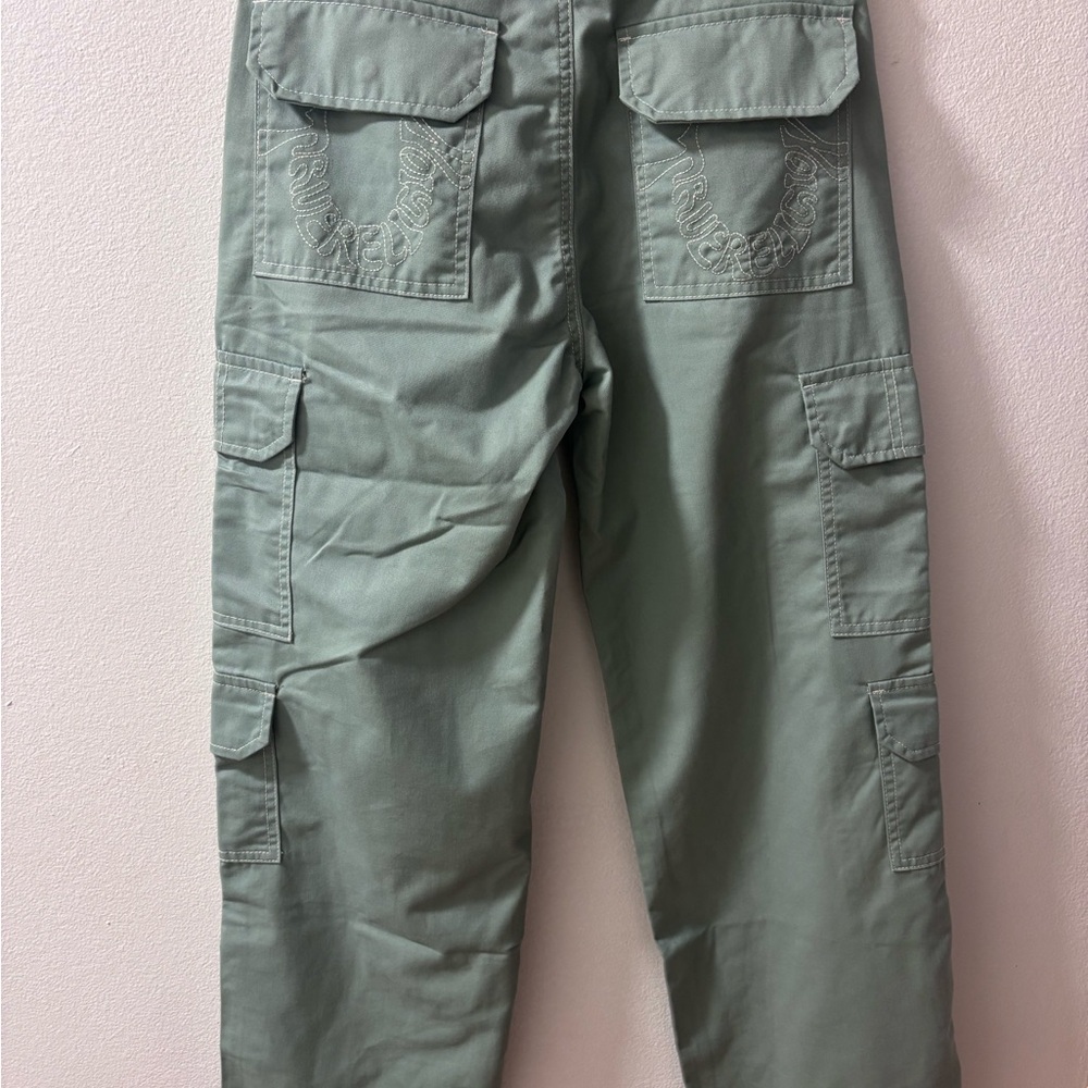 Women’s True Religion Cargo Pants in Sage Green NWT $139 - Picture 7 of 11